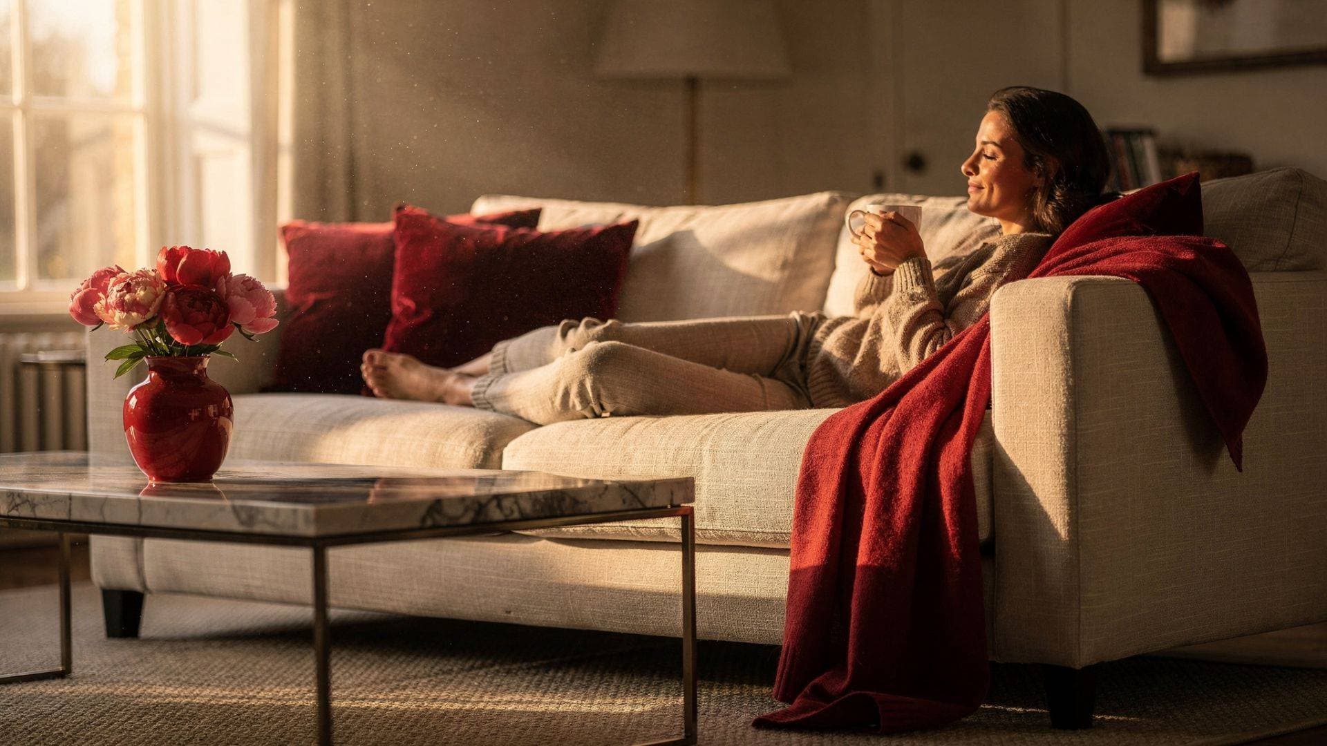 Red alert: the low-effort way to update your interior
